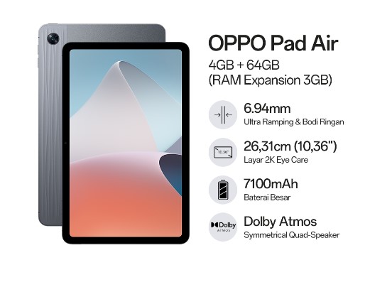 OPPO INDONESIA - OPPO Pad Air