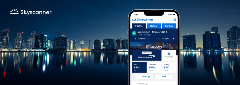 Skyscanner Banner