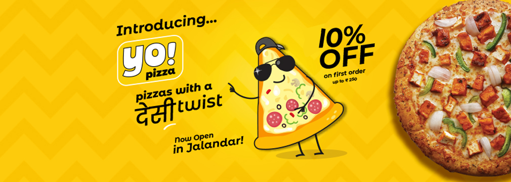 Yo!Pizzas Banner